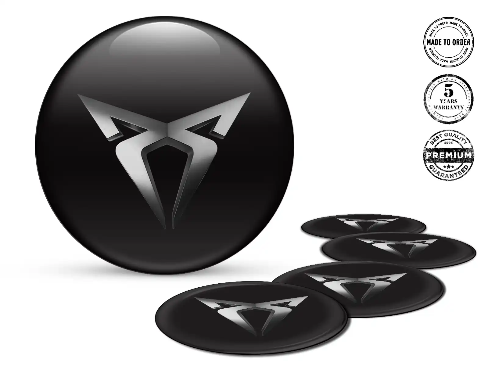 Seat Cupra Pegatinas de Cúpula Estilo Emblemas de Racing 